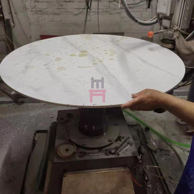 لوحة ألوان الأثاث Dia 80cm من الحجر الملبد أسطح مقاومة للخدش
